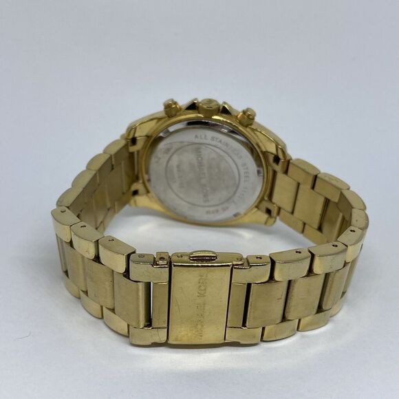 Michael Kors Blair MK5166 Women's Gold Stainless Steel Analog Dial Watch MP856 - Picture 10 of 12